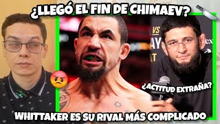 KHAMZAT CHIMAEV desmantelado por WHITTAKER⁉️ el rival MÁS DIFÍCIL de su carrera💥 [upl. by Mac]