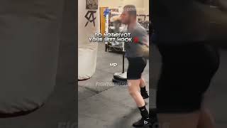 How to throw the perfect hook 📝🥊 shorts boxing boxingtraining canelo [upl. by Gladis43]