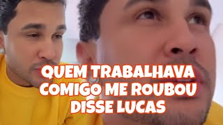 LUCAS GUIMARÃES FALOU QUE FOI ROUBADO E PELA PESSOA DE CONFIANÇA DELE [upl. by Suiradal]