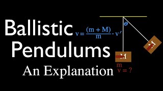 Momentum Impulse amp Collisions Ballistic Pendulum An Explanation [upl. by Adolph501]