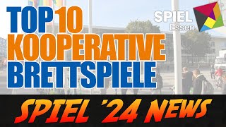 SPIEL 24  Top 10 kooperative Spiele Neuheiten [upl. by Hoisch]