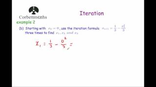 Iteration  Corbettmaths [upl. by Ib505]