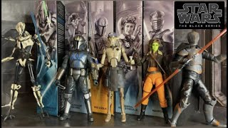 Star Wars Black Series Huyang Hera Pre Viszla Marrok amp General Grievous Review amp Unboxing [upl. by Mundt591]