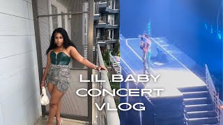 LIL BABY CONCERT  VIBEZ  VLOGGG [upl. by Hathaway]