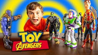 Buzz Joins The Avengers  Fun Toy Story 4 Kids Parody [upl. by Mode]