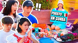 Puse PUESTO de ARTESANÍA MEXICANA en COREA y ESO PASÓ PT2 l Chingu Amiga [upl. by Alimaj888]