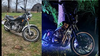 1982 Yamaha XJ650 Maxim Build Timeline [upl. by Adiesirb]