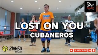 LOST ON YOU  SALSA VERSION BY CUBANEROS  ZUMBA FITNESS  ZIN DARWIN CHOREOGRAPHY [upl. by Meenen]