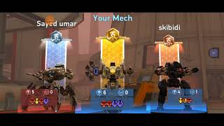 Best Weapon For Guardian Mech Arena  Mech Games  Mech Arena  Mobile Online Game [upl. by Nilyac788]