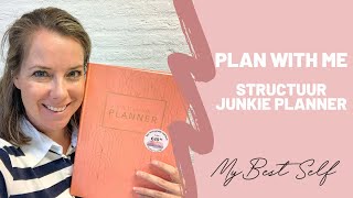 PLAN WITH ME  STRUCTUURJUNKIE PLANNER week 28 [upl. by Sew]