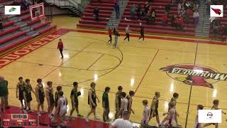 2023 1212  GIRLS and BOYS VARSITY BASKETBALL  Beckman Catholic Blazers  Maquoketa Cardinals [upl. by Nalor681]