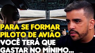 QUANTO CUSTA E COMO SE TORNAR PILOTO DE AVIÃO NA EUROPA E NO BRASIL [upl. by Irt995]