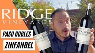 We need to talk about Ridge  2012 amp 2018 Paso Robles Zinfandel Benito Dusi Ranch Ridge Vineyards [upl. by Marris385]