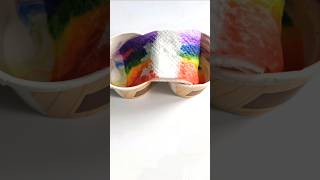 No way that worked 😱😂😍🌈 art craft colors shorts youtubeshorts satisfying [upl. by Cohleen152]