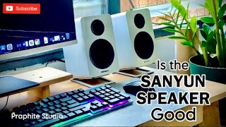 Unboxing the SANYUN SW  208 Speaker [upl. by Suicul]