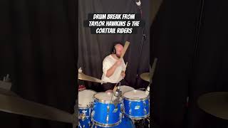 Fun drum solo from “Get Up I Wanna Get Down” by Taylor Hawkins amp The Coattail Riders drumcover [upl. by Appel908]