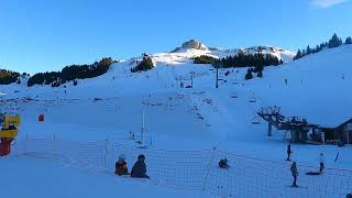 Thollon Les Memises Ski Resort ⛷️ France [upl. by Afatsuom742]