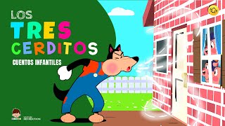 LOS TRES CERDITOS CUENTOS INFANTILES cuentos infantiles en español [upl. by Dualc35]