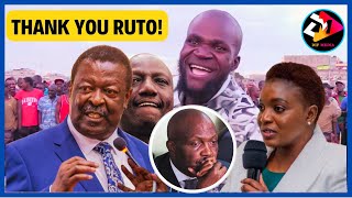 NURU OKANGA SUPPORTS RUTO FOR THE FIRST TIME AFTER FIRING HIS ENTIRE CABINET MUDAVADI ANGUKA NAO [upl. by Nyloj]