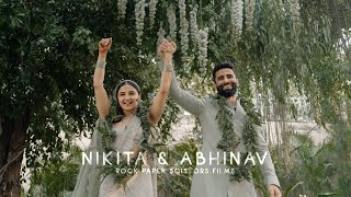 Nikita amp Abhinav  Wedding Trailer by Rock Paper Scissors Films [upl. by Theda]