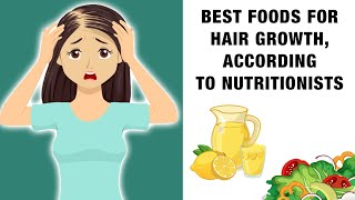 Best Foods for Hair Growth According to Nutritionists [upl. by Jovi929]