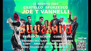 JOE T VANNELLI SUPALOVA CASTELLO SFORZESCO 31 AGOSTO 2024 [upl. by Haney331]