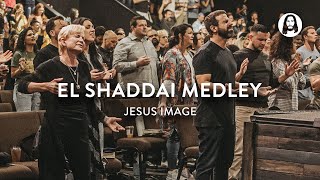 El Shaddai Medley  You Are My Hiding Place  Jesus Image [upl. by Giarc]