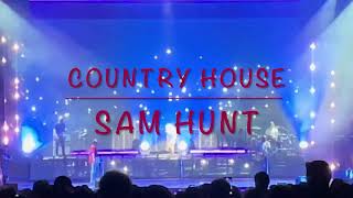 SAM HUNT  Country House video 7 of 17  Locked Up Tour 2024  Raleigh NC 7272024 [upl. by Norman]