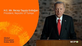 Global Innovation Index 2024 Message from Türkiye’s President [upl. by Surdna]