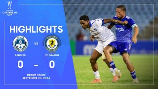 Police FC vs Mt Pleasant  2024 Concacaf Caribbean Cup  Group Stage [upl. by Raclima]