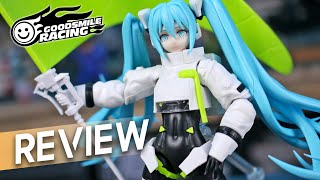 Moderoid Racing Miku 2022 Ver  Good Smile Company Hatsune Miku UNBOXING and Review [upl. by Aisenet]