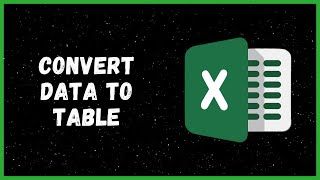 How to Transform Data into a Table in Excel 2024 [upl. by Baun]