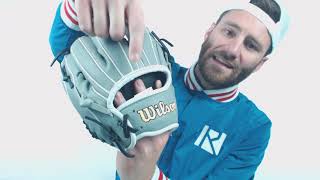 Review Wilson A2000 SuperSkin 1912 12quot Baseball Glove WBW10009912 [upl. by Lucic385]