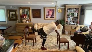 Billy Blanks at Home Chair Workout [upl. by Rosalee]