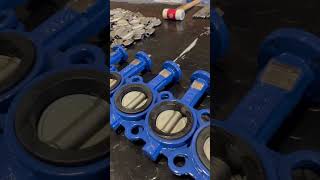 Butterfly Valves  Unox Valve valve butterflyvalve manufacturing shorts [upl. by Aicilav]