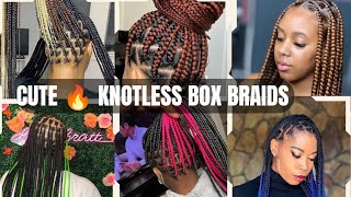 2024 Hottest🔥Knotless Box Braids for Elegant LadiesStunning Knotless Braids Hairstyles for Women [upl. by Chilt489]