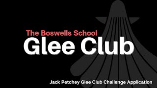 The Boswells School Jack Petchey Glee Challenge Application [upl. by Eitten783]