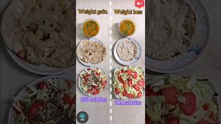 Weightloss amp weight gain from same meal health weightloss weightgainfoods 2024 [upl. by Hynes850]