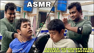 ASMR SLEEP MASSAGE💈You Will Get Sleepy After This AMAZING ASMR Massage with Neck Crack  New Shop [upl. by Akitahs]