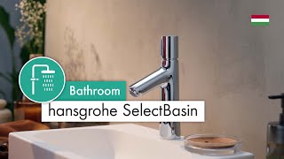 hansgrohe SelectBasin HU [upl. by Savory]