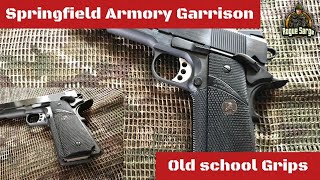 Pachmayr Grips installed on my two Springfield Armory Garrisons springfieldarmory 1911pistol [upl. by Willock]