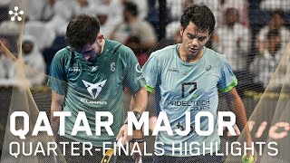 Qatar Ooredoo Major Premier Padel Highlights day 4 men [upl. by Otreblig]