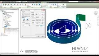 Autodesk Nastran InCad sur Inventor  Grande déformation [upl. by Kirchner959]