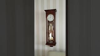 Wanduhr SeilzugRegulator Wallclock Kieninger Westminster Chime Germany [upl. by Alya]