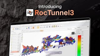 Introducing RocTunnel3  3D Underground Rock Stability Analysis and Design [upl. by Domini]