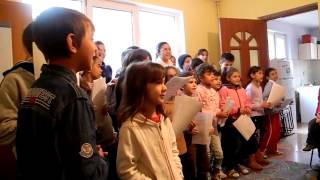 Romanian Children Singing Christmas Songs [upl. by Finkelstein]