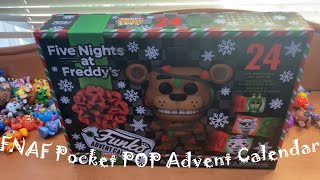 FNAF Pocket POP Advent Calendar Review [upl. by Nylcsoj]