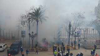 Mascletà de hoy 18 de marzo  Fallas 2022 [upl. by Anahsor]