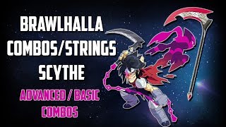 SCYTHE COMBOSSTRINGS  Brawlhalla Starter Guide [upl. by Eiral]