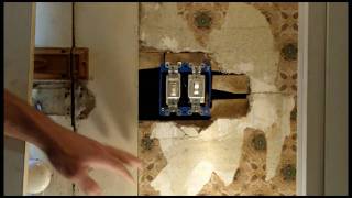 How to Repair Hole and Cracks in Plaster Wall Part 1 stabilizing lath and plaster [upl. by Akimad]